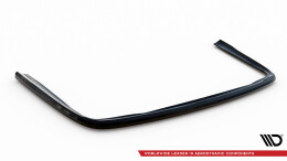 Mittlerer Cup Diffusor Heck Ansatz passend für V.2 Mercedes-Benz S W222 schwarz Hochglanz