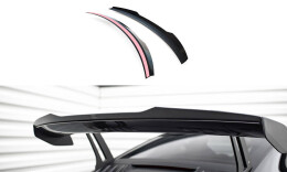 Höher Heck Spoiler Aufsatz Abrisskante für Porsche 911 992 GT3 schwarz Hochglanz