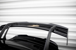 Oberer Heck Spoiler Aufsatz Abrisskante für Porsche 911 992 GT3 schwarz Hochglanz