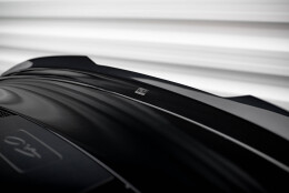 Niedriger Heck Spoiler Aufsatz Abrisskante für Porsche 911 992 GT3 schwarz Hochglanz