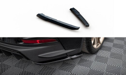 Street+ Heck Ansatz Flaps passend für Porsche 911 992 GT3 schwarz Hochglanz