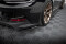 Heck Ansatz Flaps Diffusor für Porsche 911 992 GT3 schwarz Hochglanz