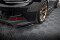 Heck Ansatz Flaps Diffusor passend für Porsche 911 992 GT3 schwarz Hochglanz