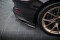 Heck Ansatz Flaps Diffusor passend für Porsche 911 992 GT3 schwarz Hochglanz