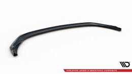 Cup Spoilerlippe Front Ansatz V.1 für Mercedes-AMG C43 Coupe / Cabrio / Limo / Kombi C205 / A205 / W205 / S205 FL schwarz Hochglanz