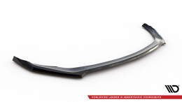 Cup Spoilerlippe Front Ansatz V.1 für Mercedes-AMG C43 Coupe / Limousine C205 / W205 Facelift schwarz Hochglanz