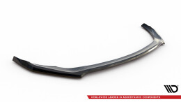 Cup Spoilerlippe Front Ansatz V.1 passend für Mercedes-AMG C43 Coupe / Cabrio / Limousine / Kombi C205 / A205 / W205 / S205 Facelift schwarz Hochglanz