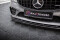 Cup Spoilerlippe Front Ansatz V.1 passend für Mercedes-AMG C43 Coupe / Cabrio / Limousine / Kombi C205 / A205 / W205 / S205 Facelift schwarz Hochglanz