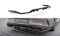 Mittlerer Cup Diffusor Heck Ansatz DTM Look passend für Mercedes-AMG C43 Coupe / Cabrio C205 Facelift / A205 Facelift schwarz Hochglanz