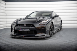 Cup Spoilerlippe Front Ansatz V.1 für Nissan GTR R35...