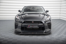 Cup Spoilerlippe Front Ansatz V.2 für Nissan GTR R35...