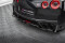 Mittlerer Cup Diffusor Heck Ansatz DTM Look passend für Nissan GTR R35 Facelift schwarz Hochglanz