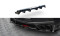Mittlerer Cup Diffusor Heck Ansatz DTM Look passend für Nissan GTR R35 Facelift schwarz Hochglanz