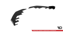 Front Stoßstange Flaps passend für Mercedes-AMG C43 Coupe / Cabrio C205 FL / A205 FL schwarz Hochglanz