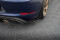 Heck Ansatz Flaps Diffusor passend für Porsche 718 Cayman GT4 RS 982c schwarz Hochglanz
