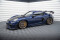 Seitenschweller Ansatz Cup Leisten passend für Porsche 718 Cayman GT4 RS 982c schwarz Hochglanz