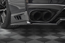 Heck Ansatz Flaps Diffusor passend für Nissan GTR...