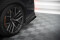 Heck Ansatz Flaps Diffusor passend für Nissan GTR R35 Facelift schwarz Hochglanz