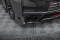 Heck Ansatz Flaps Diffusor passend für Nissan GTR R35 Facelift schwarz Hochglanz