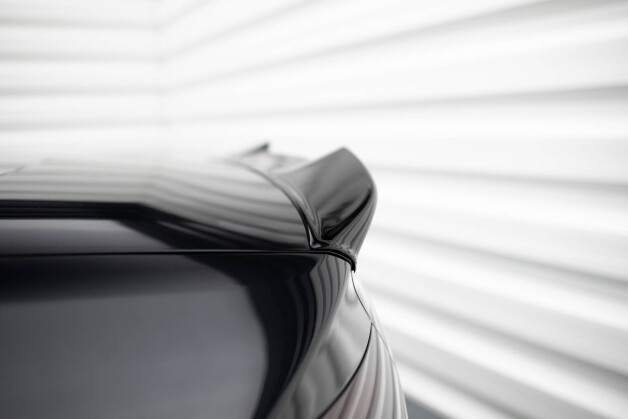 Heck Spoiler Aufsatz Abrisskante 3D passend für Audi S5 / A5 S-Line Cabrio 8T schwarz Hochglanz