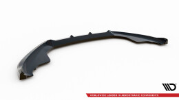Cup Spoilerlippe Front Ansatz V.2 passend für Audi S5 / A5 S-Line 8T schwarz Hochglanz