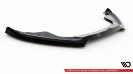 Cup Spoilerlippe Front Ansatz V.3 passend für Audi S5 / A5 S-Line 8T schwarz Hochglanz