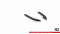 Prepreg Carbon Fiber Heck Ansatz Flaps Diffusor passend für Audi RS3 Limousine 8Y