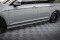 Seitenschweller Ansatz Cup Leisten passend für VW Passat R-Line B8 Facelift schwarz Hochglanz