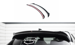 Heck Spoiler Aufsatz Abrisskante passend für Toyota Yaris GR Sport Mk4 schwarz Hochglanz
