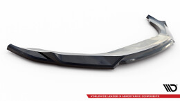 Cup Spoilerlippe Front Ansatz V.2 für Maserati Ghibli Mk3 Facelift schwarz Hochglanz