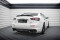 Mittlerer Cup Diffusor Heck Ansatz DTM Look passend für Maserati Ghibli Mk3 Facelift schwarz Hochglanz
