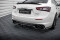 Mittlerer Cup Diffusor Heck Ansatz DTM Look passend für Maserati Ghibli Mk3 Facelift schwarz Hochglanz