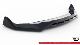Cup Spoilerlippe Front Ansatz V.2 für BMW X5 M-Paket G05 schwarz Hochglanz