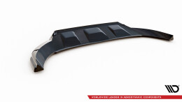 Cup Spoilerlippe Front Ansatz passend für Cupra Ateca Mk1 Facelift schwarz Hochglanz