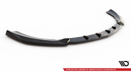 Cup Spoilerlippe Front Ansatz V.2 passend für Mercedes-AMG E63 W213 Facelift schwarz Hochglanz