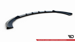 Cup Spoilerlippe Front Ansatz V.2 passend für Mercedes-AMG E63 W213 Facelift schwarz Hochglanz