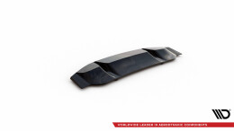Mittlerer Cup Diffusor Heck Ansatz DTM Look passend für Mercedes-AMG E63 W213 Facelift schwarz Hochglanz