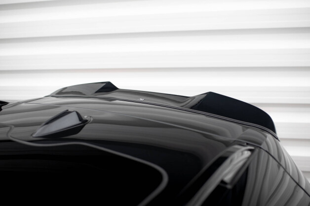 Heck Spoiler Aufsatz Abrisskante 3D passend für BMW X7 M-Paket G07 schwarz Hochglanz