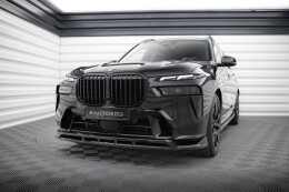 Cup Spoilerlippe Front Ansatz für BMW X7 M-Paket G07...