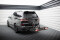 Mittlerer Cup Diffusor Heck Ansatz DTM Look passend für BMW X7 M-Paket G07 Facelift schwarz Hochglanz