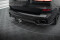 Mittlerer Cup Diffusor Heck Ansatz DTM Look passend für BMW X7 M-Paket G07 Facelift schwarz Hochglanz