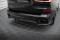Mittlerer Cup Diffusor Heck Ansatz DTM Look passend für BMW X7 M-Paket G07 Facelift schwarz Hochglanz