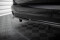 Mittlerer Cup Diffusor Heck Ansatz DTM Look passend für BMW X7 M-Paket G07 Facelift schwarz Hochglanz