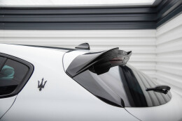 Heck Spoiler Aufsatz Abrisskante 3D passend für Maserati Grecale GT / Modena Mk1 schwarz Hochglanz