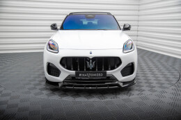 Cup Spoilerlippe Front Ansatz für Maserati Grecale GT / Modena Mk1 schwarz Hochglanz