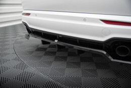 Mittlerer Cup Diffusor Heck Ansatz DTM Look passend für Maserati Grecale GT / Modena Mk1 schwarz Hochglanz
