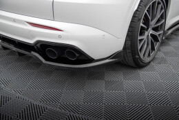 Mittlerer Cup Diffusor Heck Ansatz DTM Look passend für Maserati Grecale GT / Modena Mk1 schwarz Hochglanz