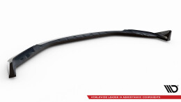 Cup Spoilerlippe Front Ansatz V.4 für CSL Look BMW M4 G82 / G83 / G82 Facelift / G83 Facelift / M3 Limousine / Touring G80 / G81 schwarz Hochglanz