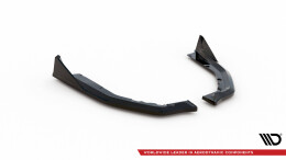 Heck Ansatz Flaps Diffusor V.3 für CSL Look BMW M4 G82 / G83 / G82 Facelift / G83 Facelift schwarz Hochglanz