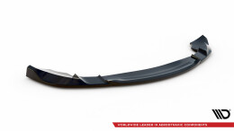 Mittlerer Cup Diffusor Heck Ansatz für Mini Cooper Countryman R60 Facelift schwarz Hochglanz